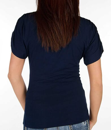 BKE Boutique Beaded Top misc detail 1 view