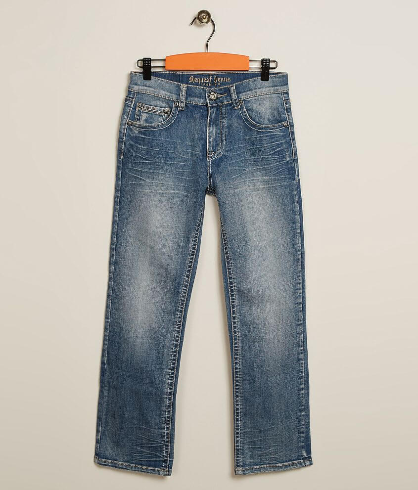 Boys - Request Jeans Taisho Straight Stretch Jean front view