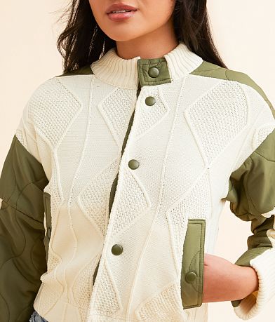 Open SZN Pieced Jacket misc detail 1 view