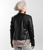 Vigoss Flyaway Faux Leather Jacket - Women's Coats & Jackets in Black |  Buckle