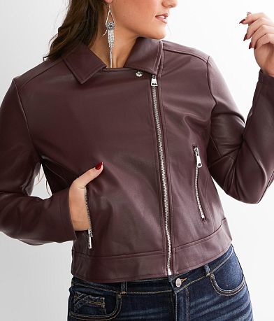 Vigoss Faux Leather Jacket MISC_DETAIL_1