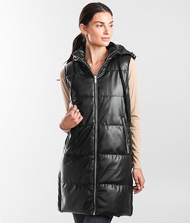 Vigoss Hooded Puffer Vest FULL_RIGHT_SIDE