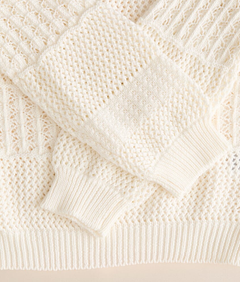 Girls - Open Weaver Sweater