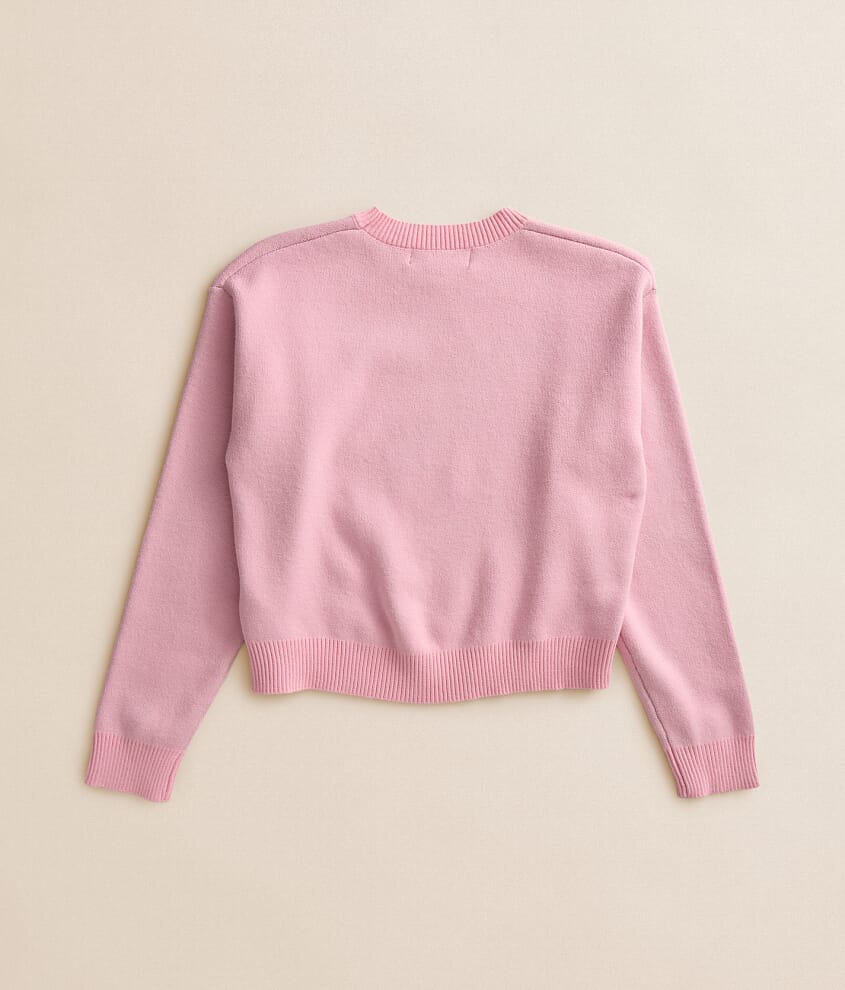 Girls - Cherry Heart Sweater