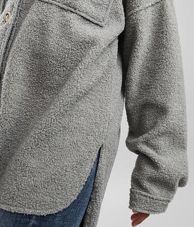 BKE Oversized Fleece Shacket MISC_DETAIL_1