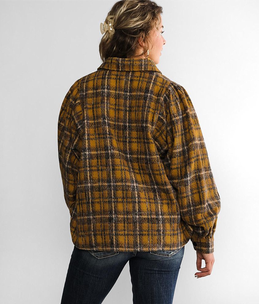 Plaid Fleece Shacket