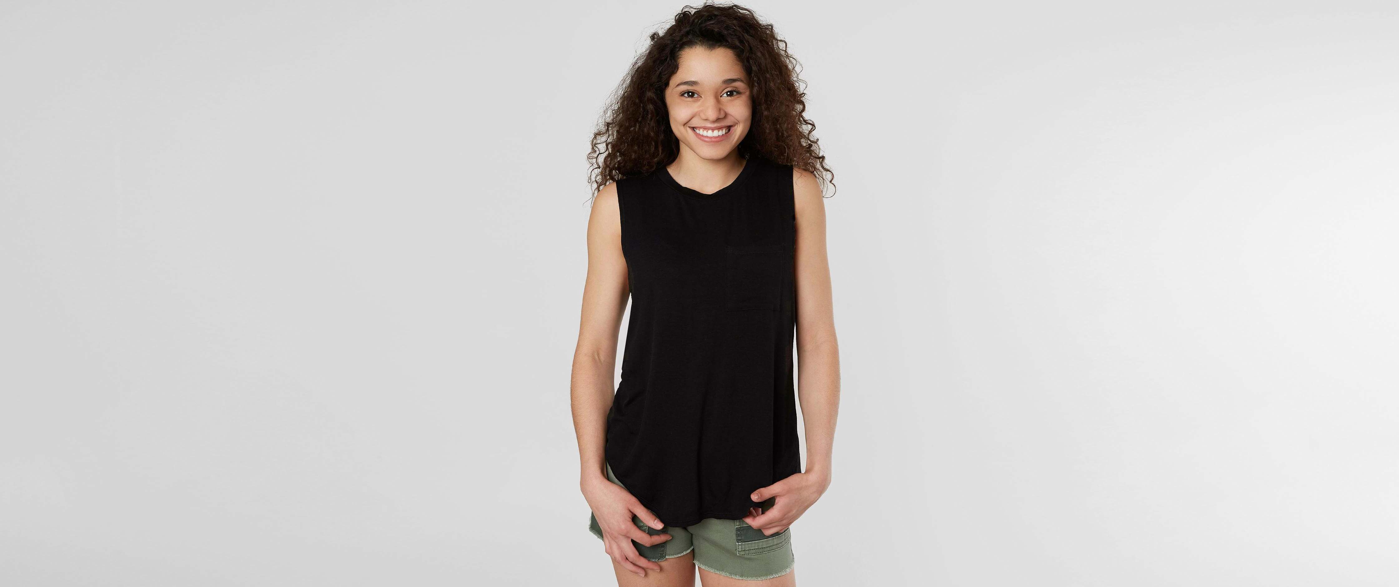 Image of FITZ + EDDI Droop Pocket Tank Top