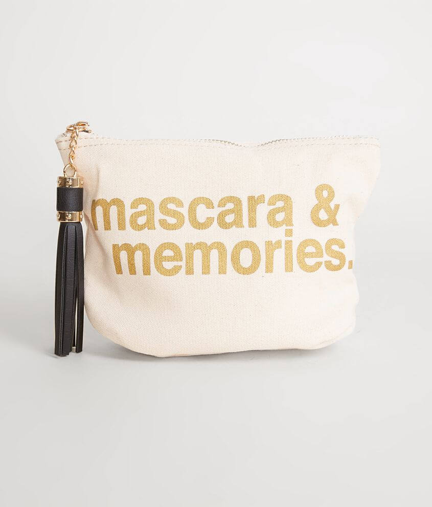 Violet Ray Mascara &#38; Memories Cosmetic Bag front view