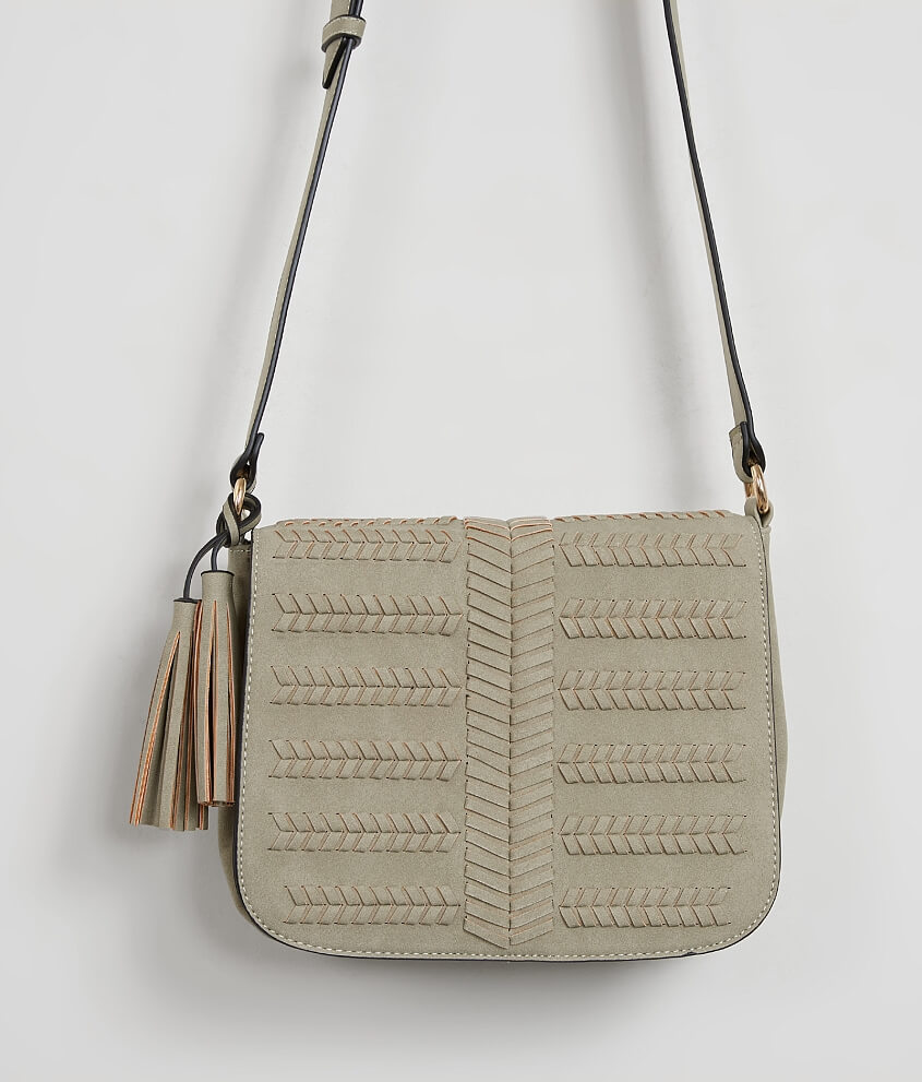 Violet Ray Weaved Purse - Women's Accessories in Moss | Buckle