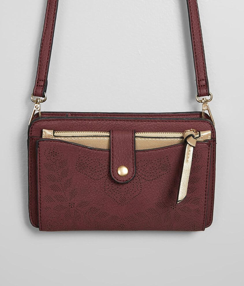 Violet Ray Crossbody Purse front view