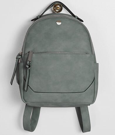Violet Ray Faux Leather Mini Backpack MISC_DETAIL_1