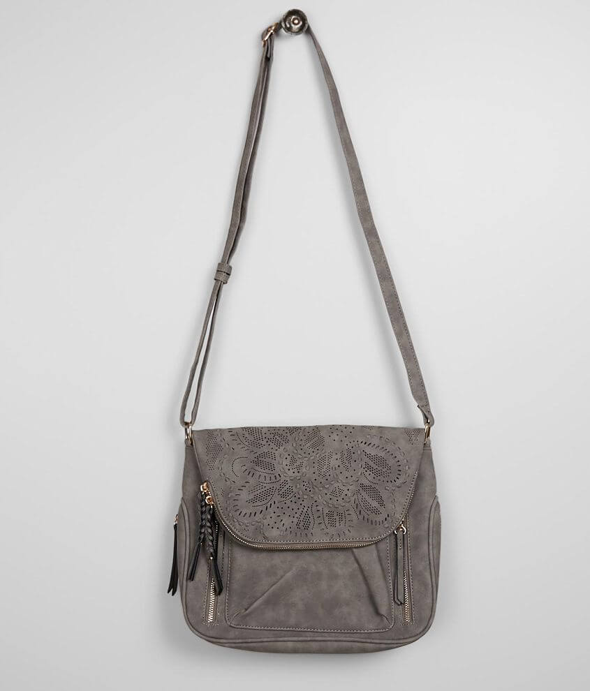 Perforated Crossbody Purse