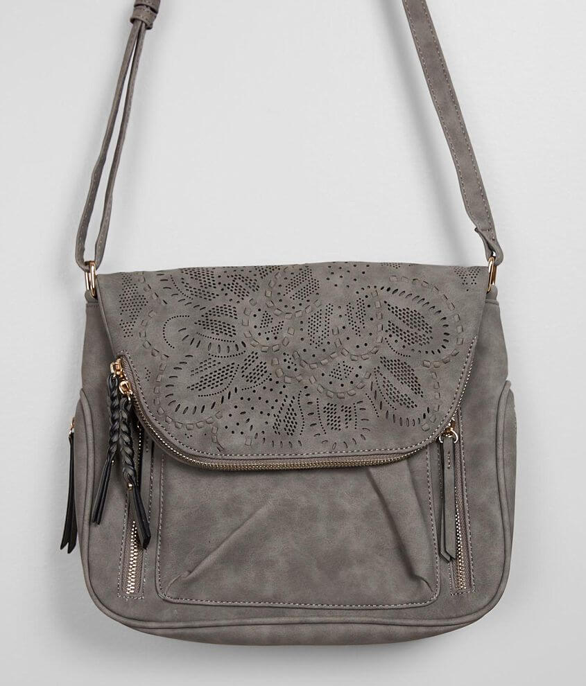 Perforated Crossbody Purse