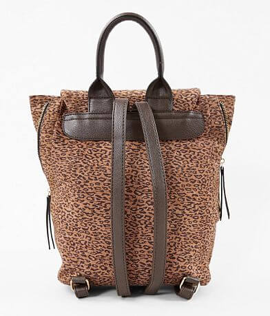 Violet Ray Leopard Backpack misc detail 1 view