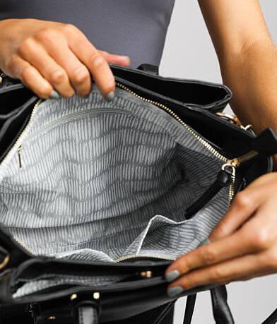Violet Ray Structured Satchel Purse MISC_DETAIL_4