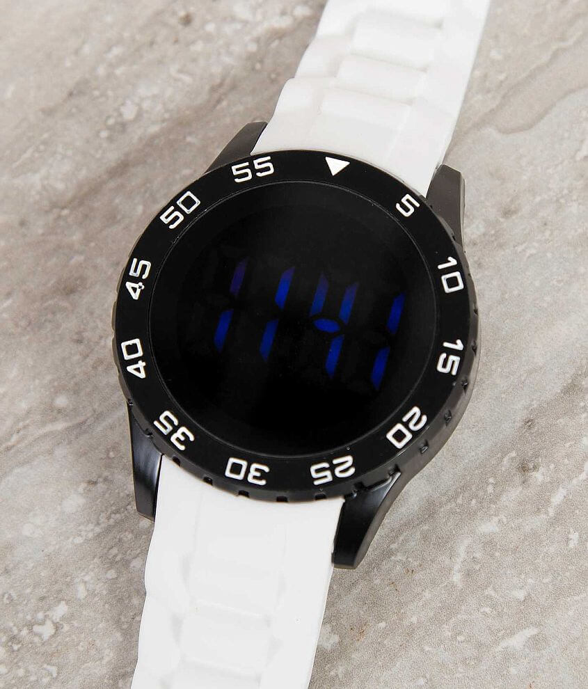 Accutime touch led outlet watch