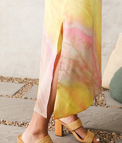 Willow &amp; Root Tie-Dye Midi Dress misc detail 3 view