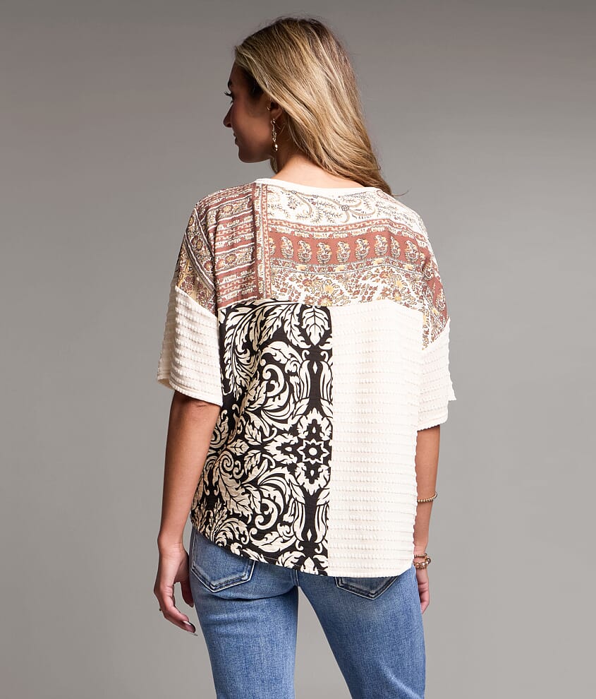 Mixed Print Top