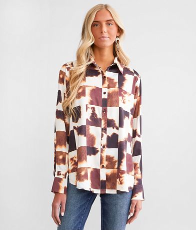 Acoa Satin Shirt FULL_RIGHT_SIDE