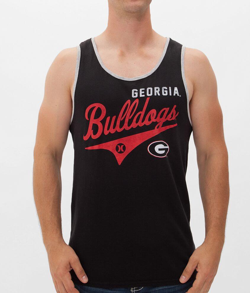 Hurley Georgia Bulldogs Tank Top Men s Tank Tops in Blackout