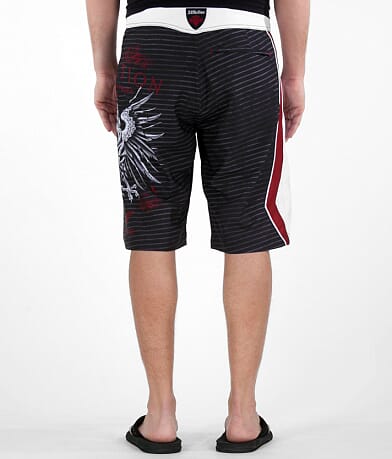 Affliction GSP Icon Boardshort BACK