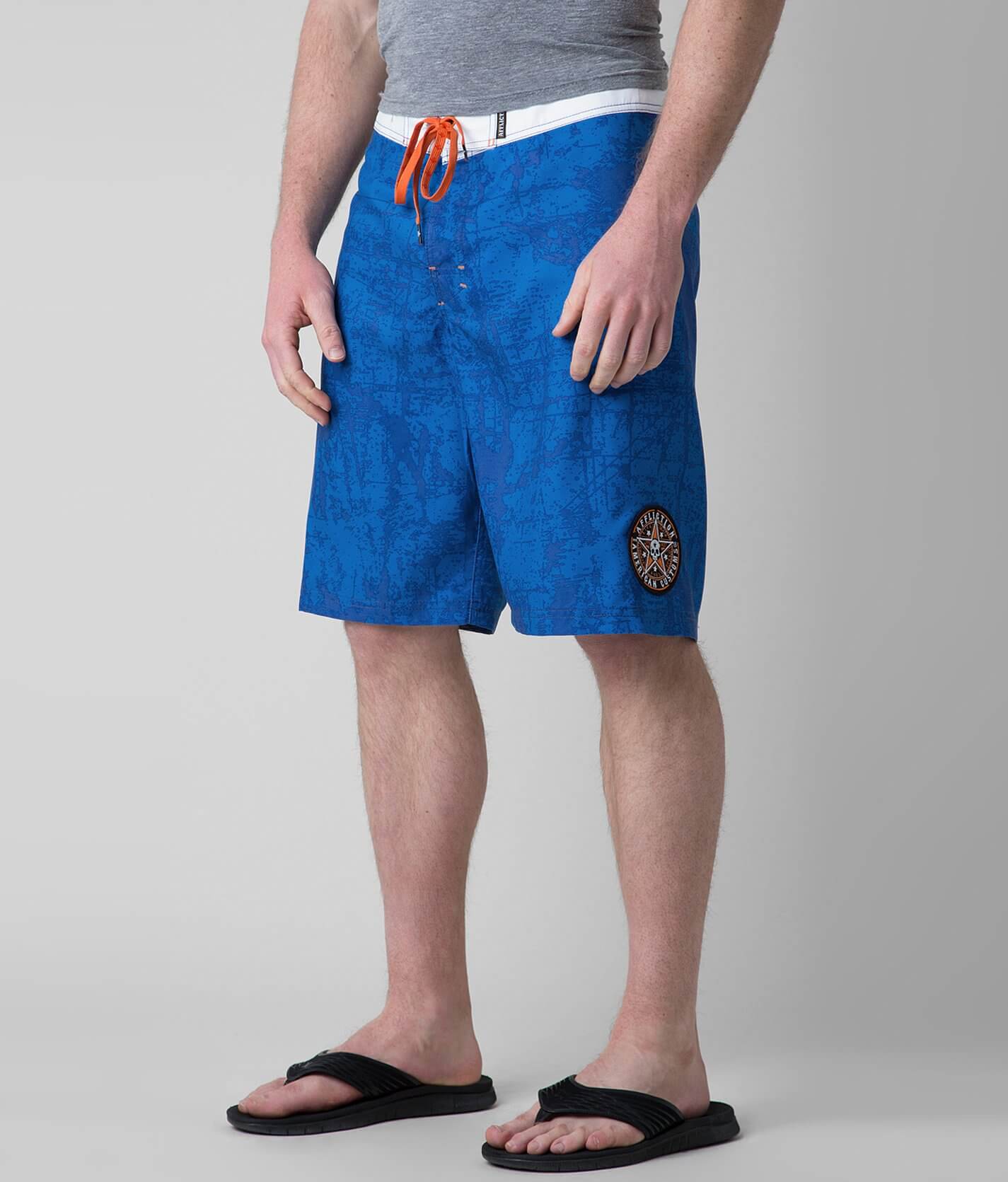 affliction swim trunks