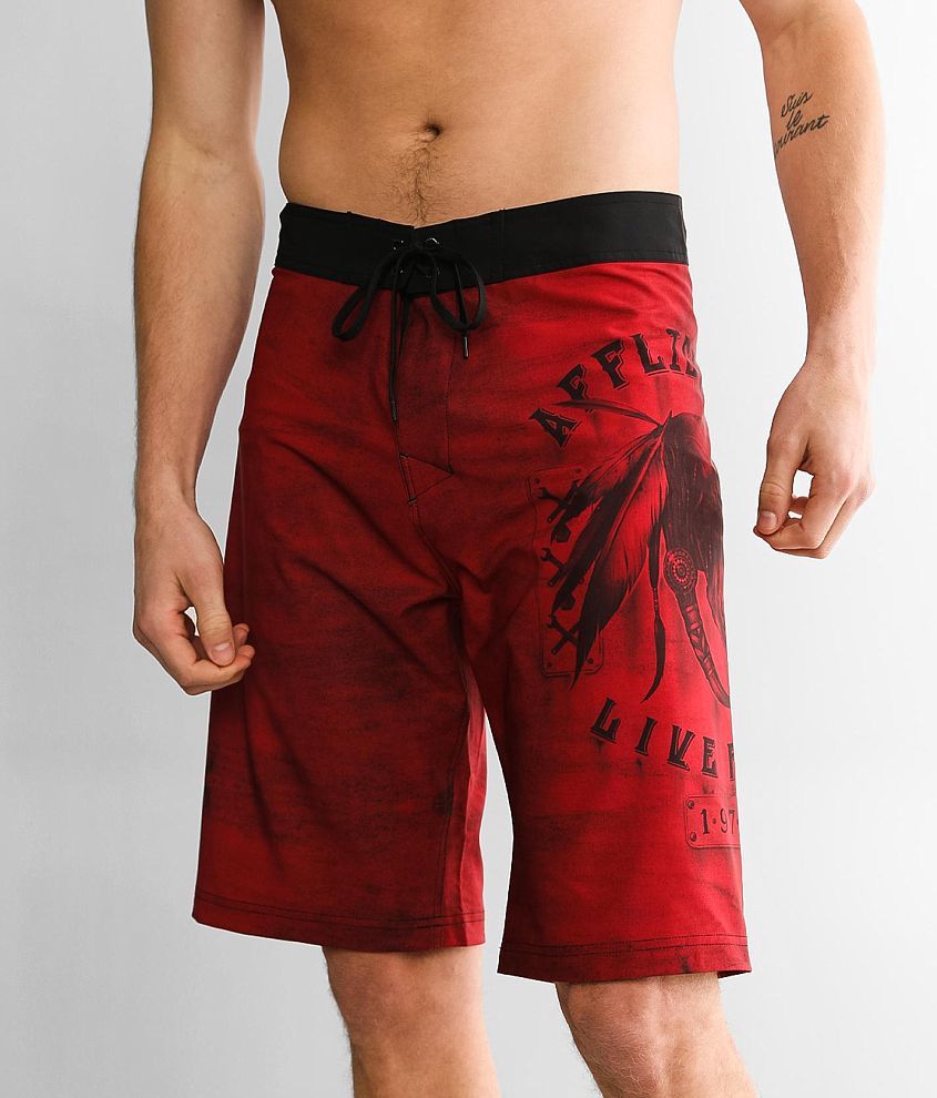 Affliction Apache Garage Stretch Boardshort