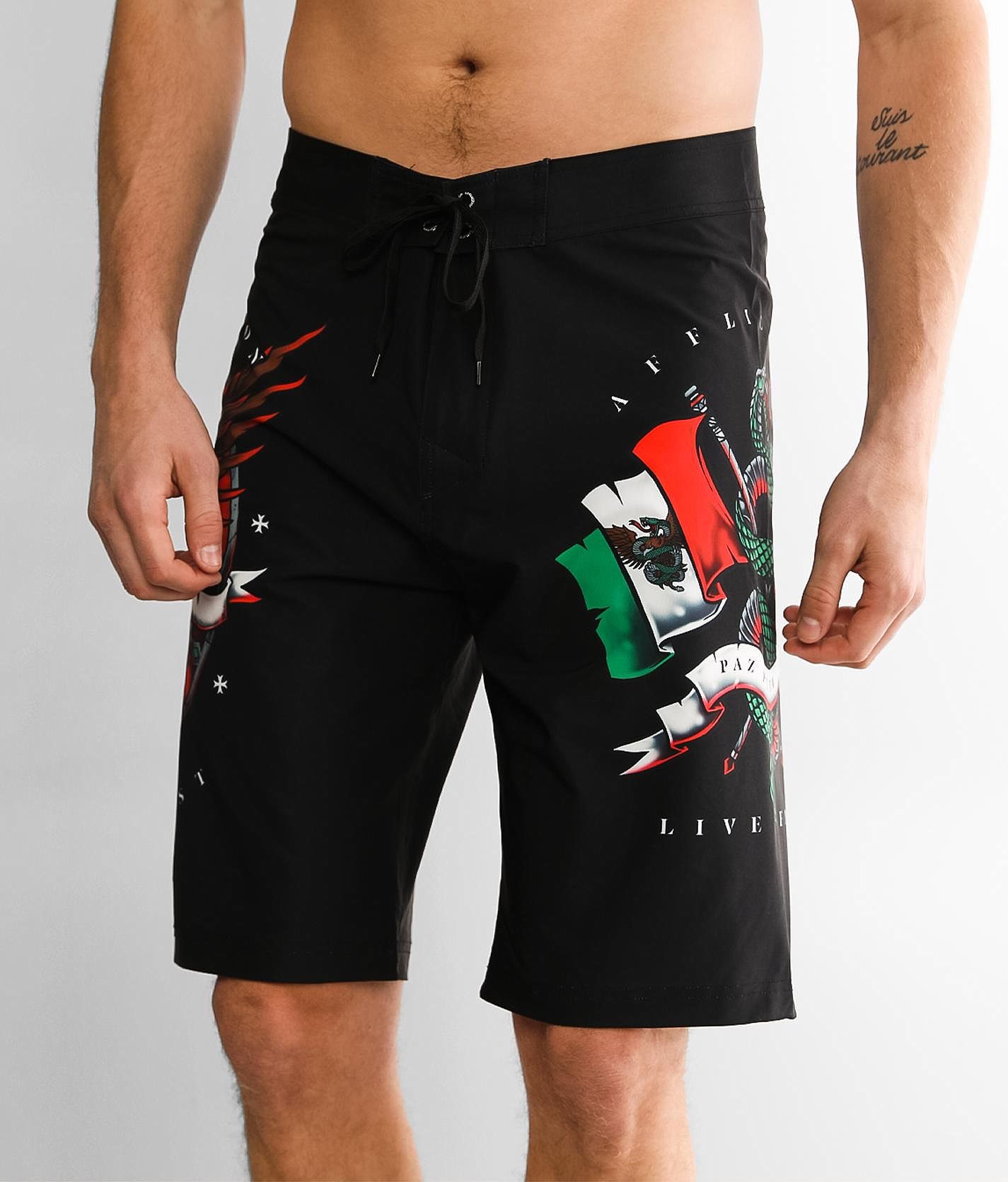 Affliction swim clearance trunks