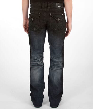 Affliction Black Premium Cooper 3D Jean back view