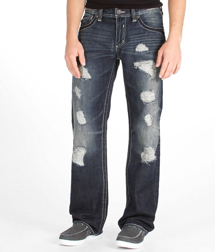 Affliction Blake Cut-Out Jean front view