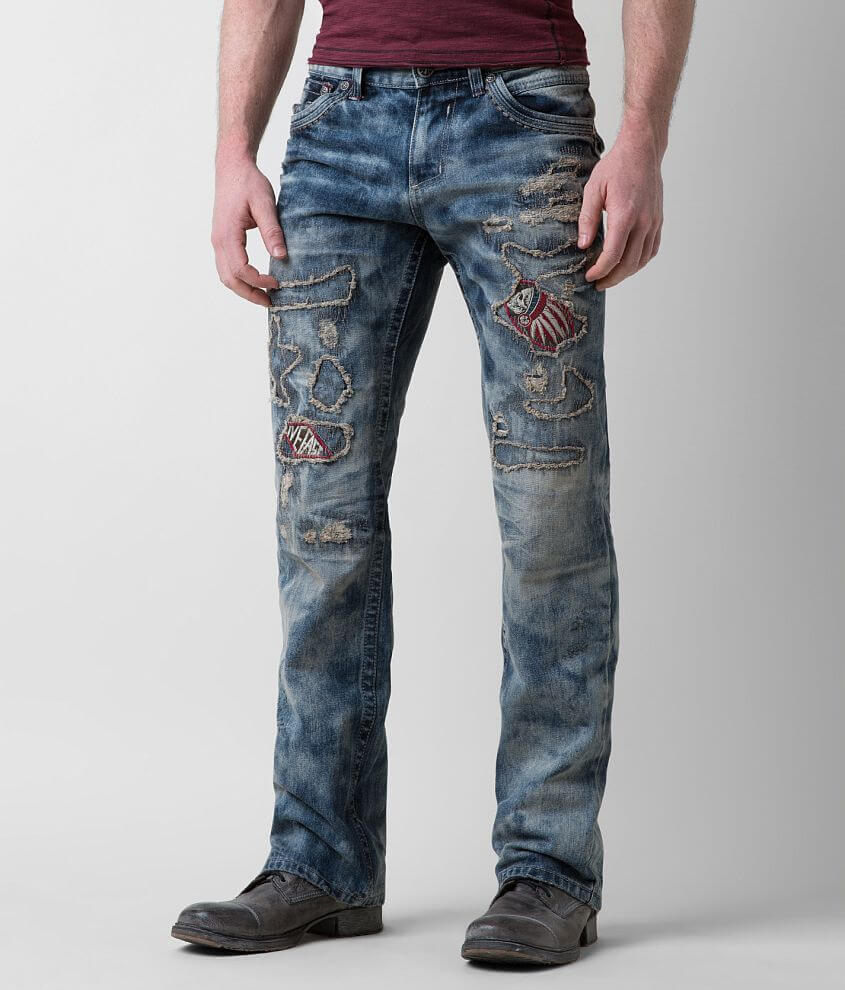 Affliction Black Premium Blake Jean front view