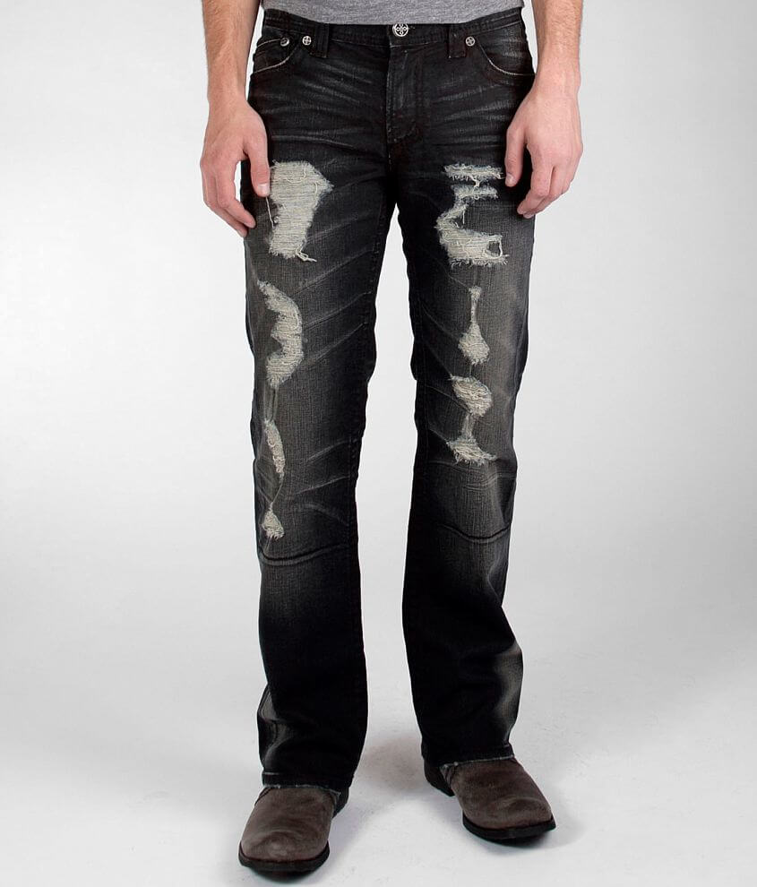 Affliction Black Premium Blake Jean front view