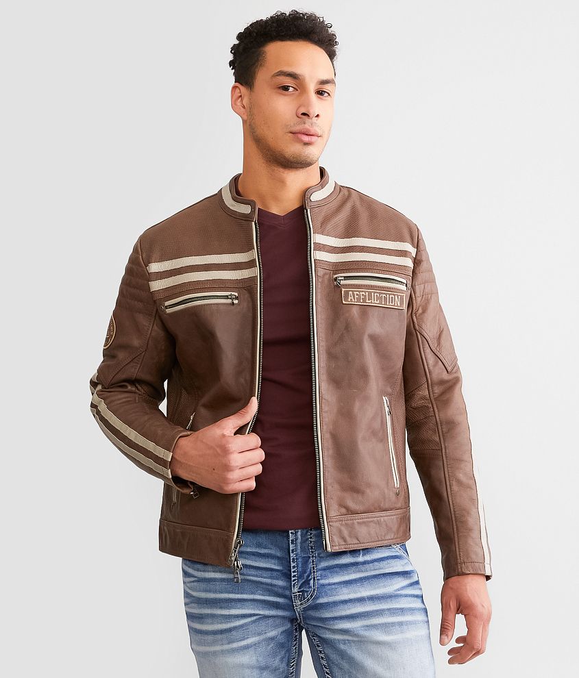 American outerwear hot sale leather jacket