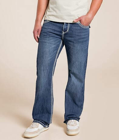 Affliction Cooper Relaxed Straight Jean front view