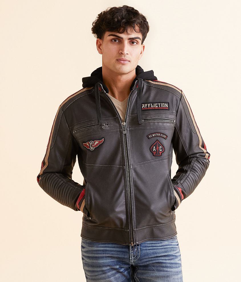 American Customs Moto Club Hooded Jacket