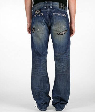 Affliction Blake Clash Jean back view