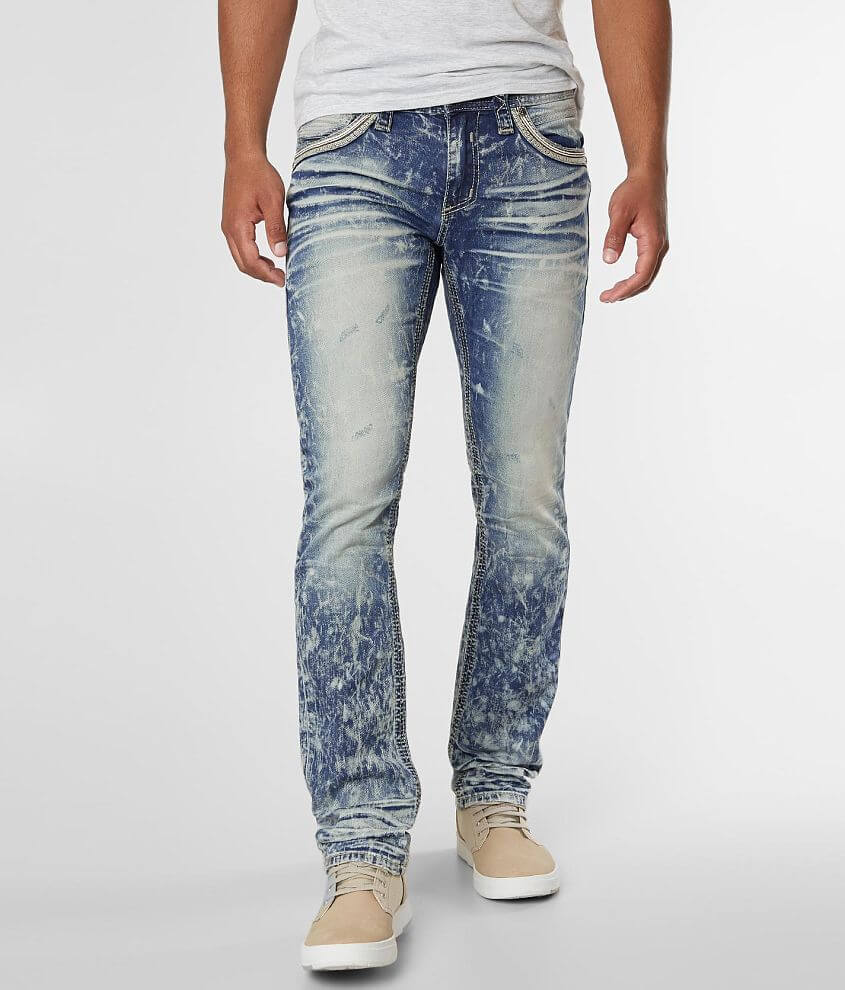 Affliction Gage Straight Stretch Jean front view