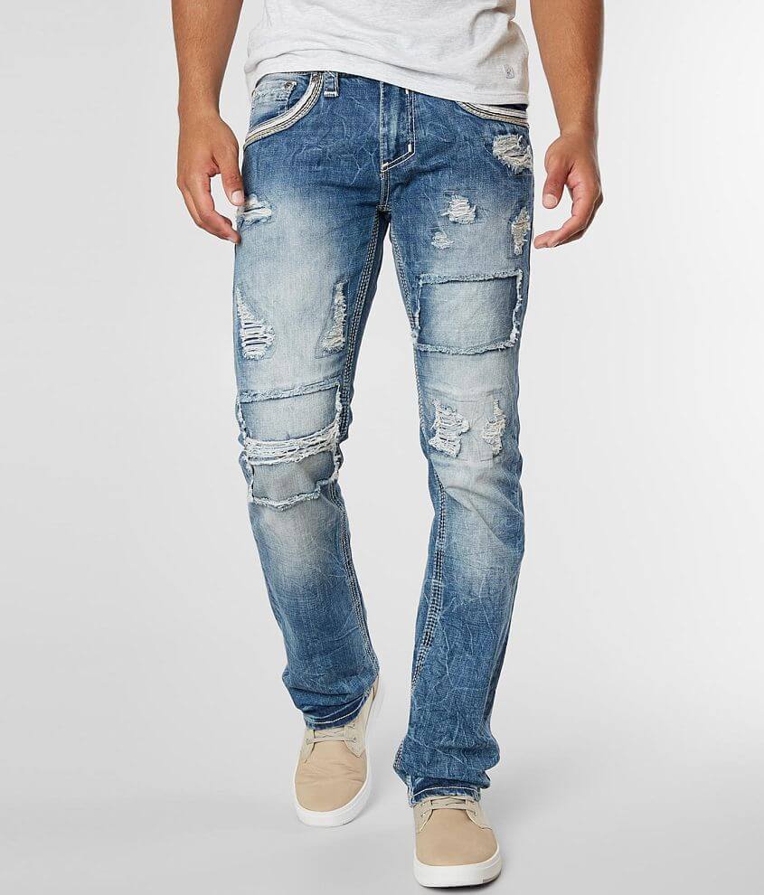 Affliction Ace Straight Jean - Men's Jeans in Heflin Wash | Buckle