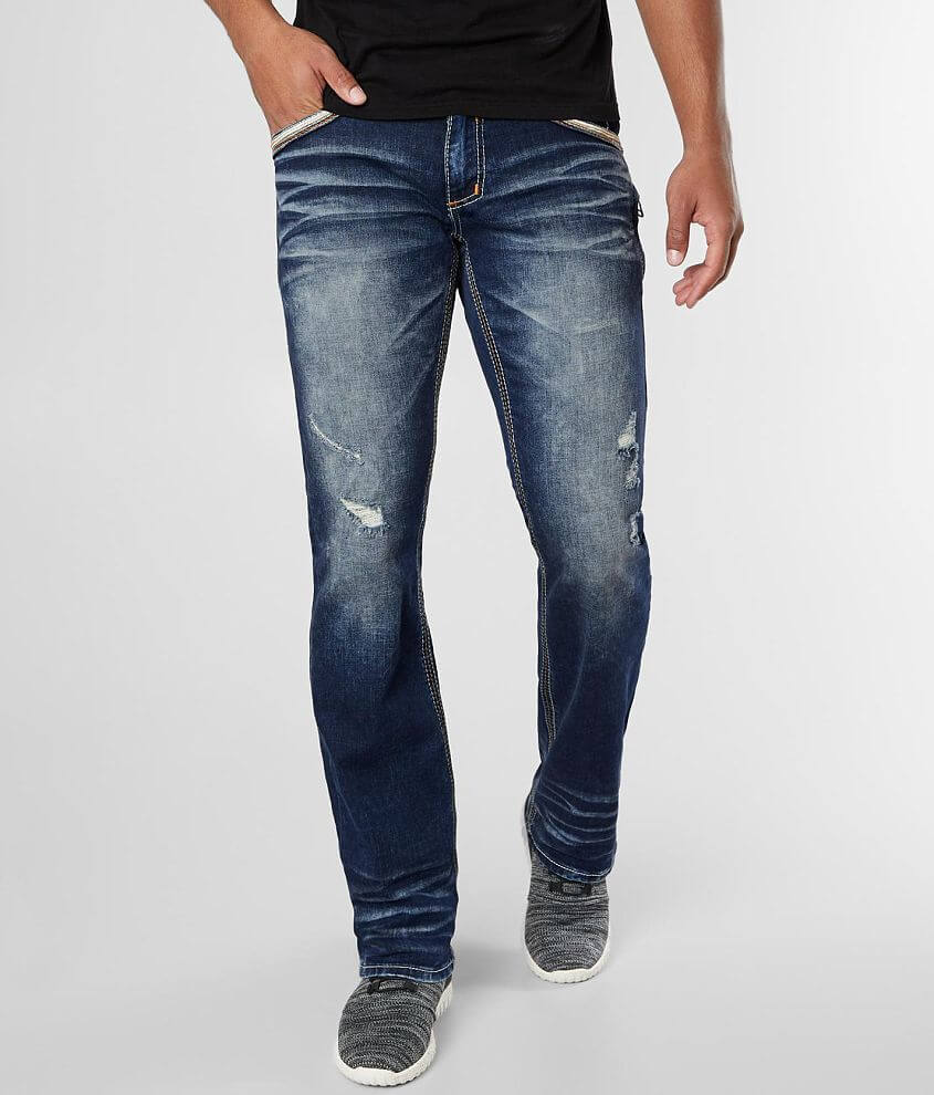 Affliction Ace Straight Stretch Jean front view