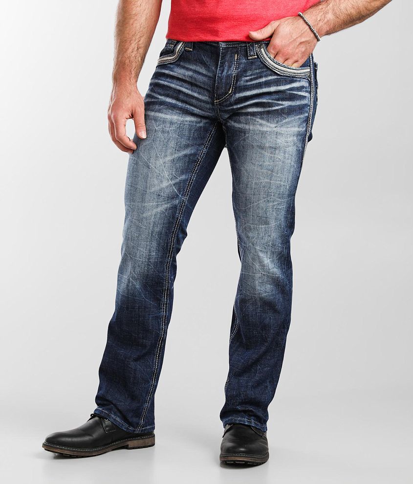 Affliction Ace Oasis Straight Stretch Jean front view