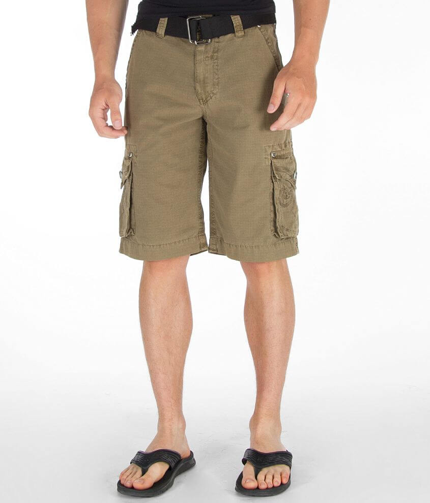 Affliction Informant Cargo Short - Men's Shorts in Khaki | Buckle