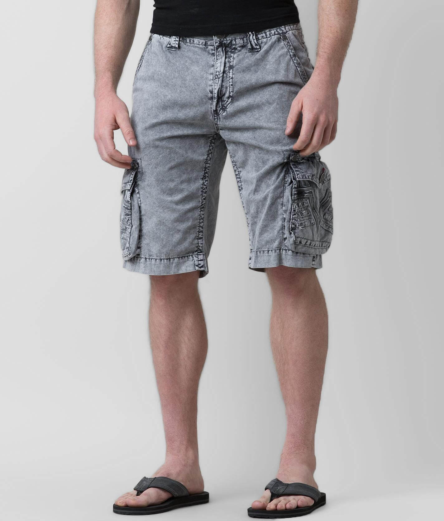 reflective cargo shorts