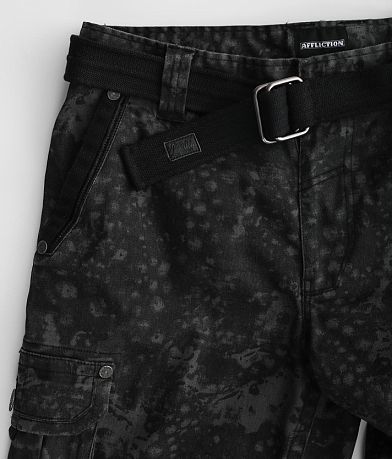 Affliction Deploy Cargo Stretch Short misc detail 1 view