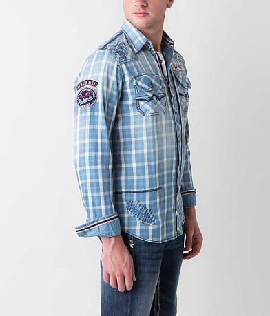 Affliction Black Premium First Ascent Shirt full right side view