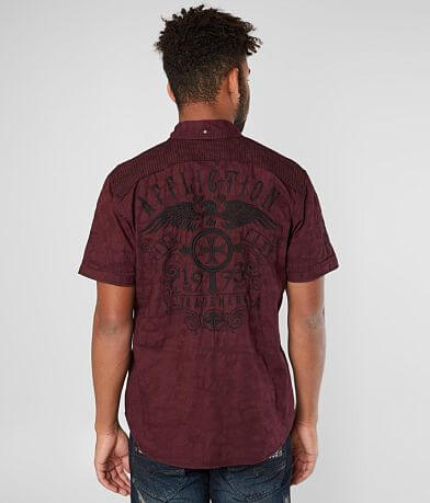 Affliction Reform Woven Shirt back view