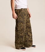 Affliction Skull Camo Extra Wide Leg Cargo Camo Jean - Men's Jeans