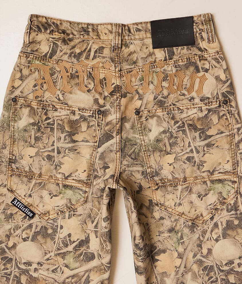 Bone Hunter Camo Extra Wide Baggy Jean thumbnail 7