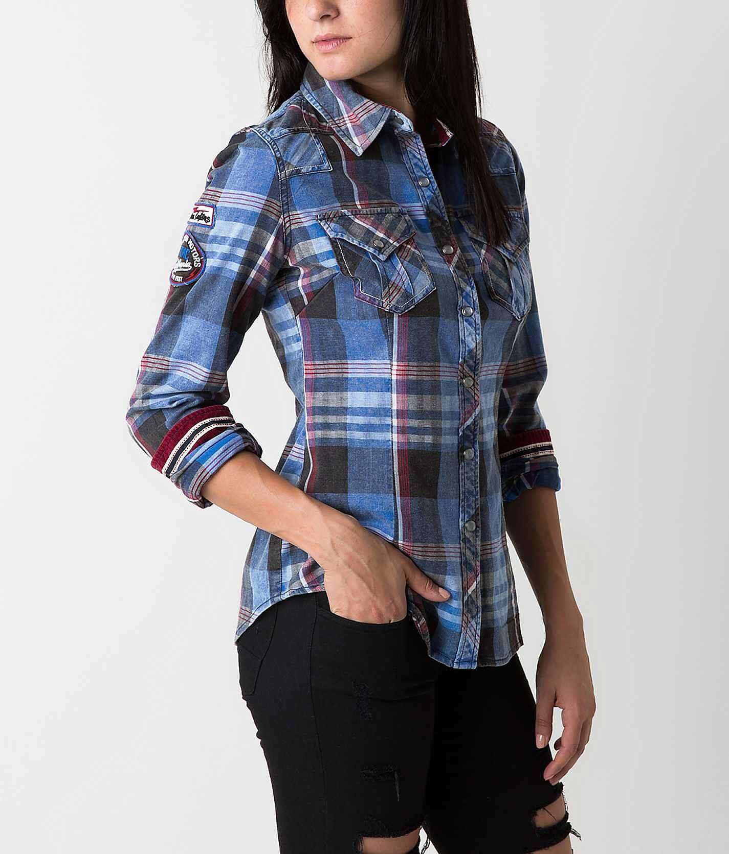 buckle affliction womens shirts