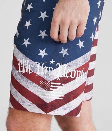 Howitzer American Flag Stretch Boardshort MISC_DETAIL_1