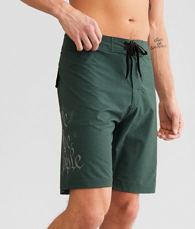 Howitzer Rifle Flag Stretch Boardshort front view